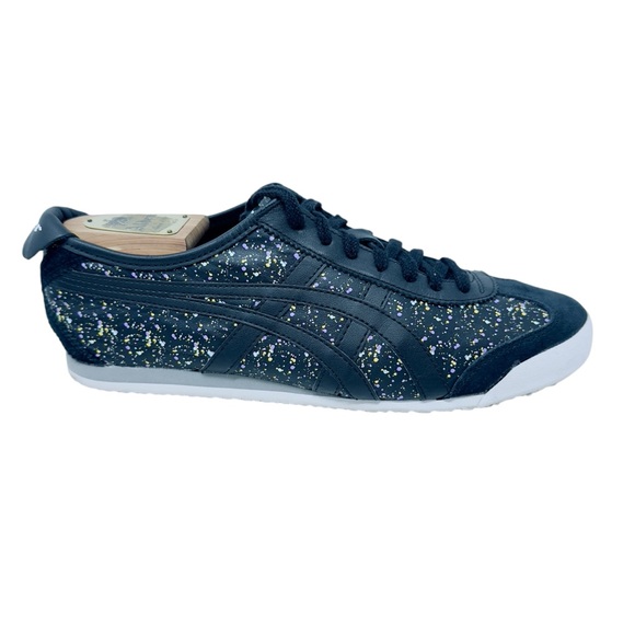 Onitsuka Tiger Mexico 66 Paint Splatter Black Size 10 Women’s - Picture 9 of 9